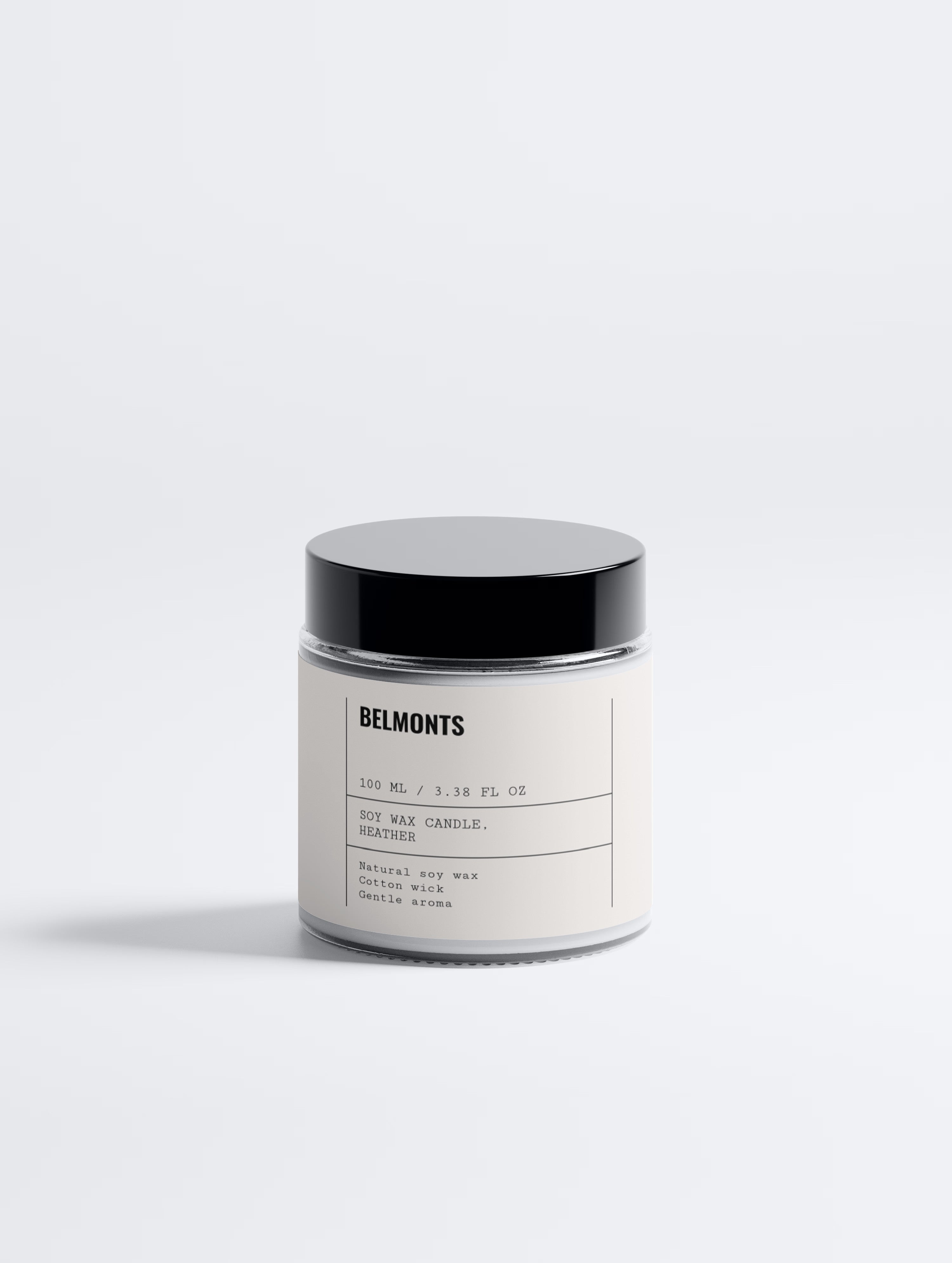 Soy Wax Candle, Heather