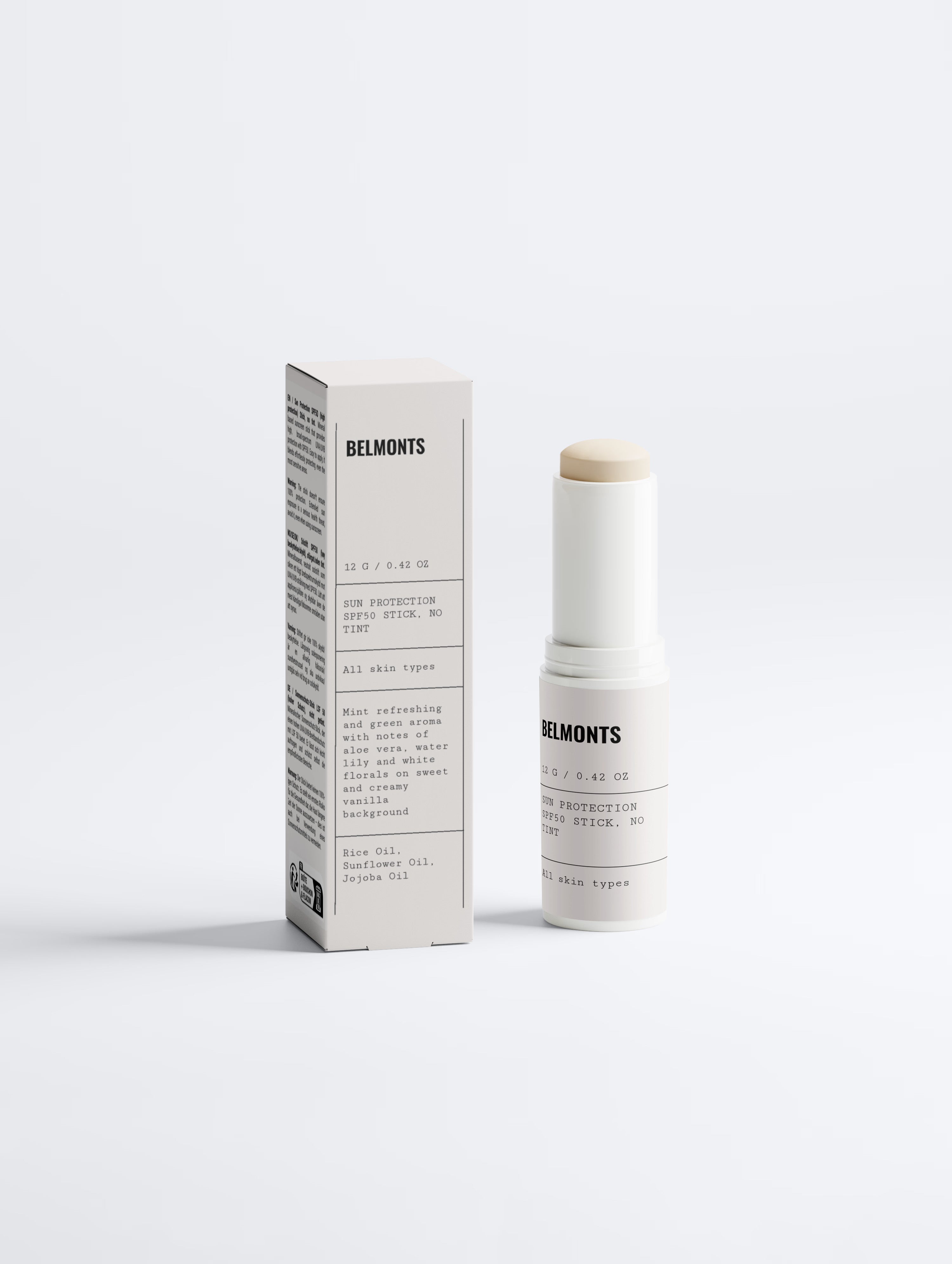 Sztyft przeciwsłoneczny SPF50, bezbarwny